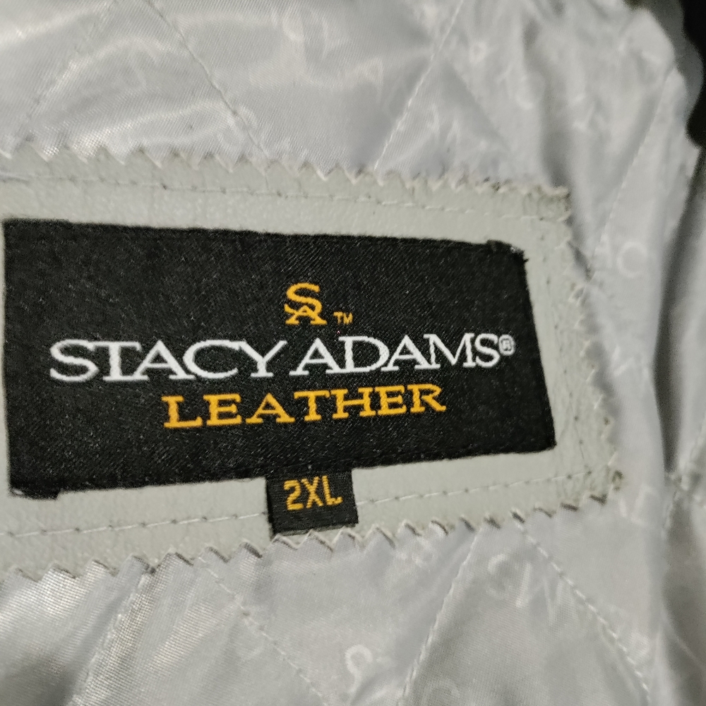 Stacy Adams leather jacket